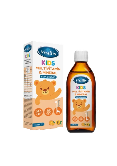 Vitallin Kids Multivitamin 150 ml box and bottle